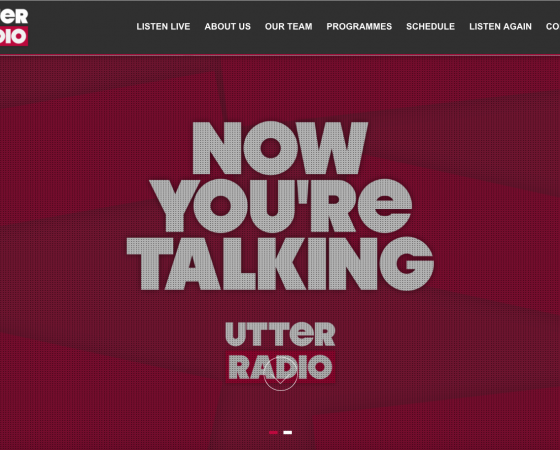 Utter Radio Website